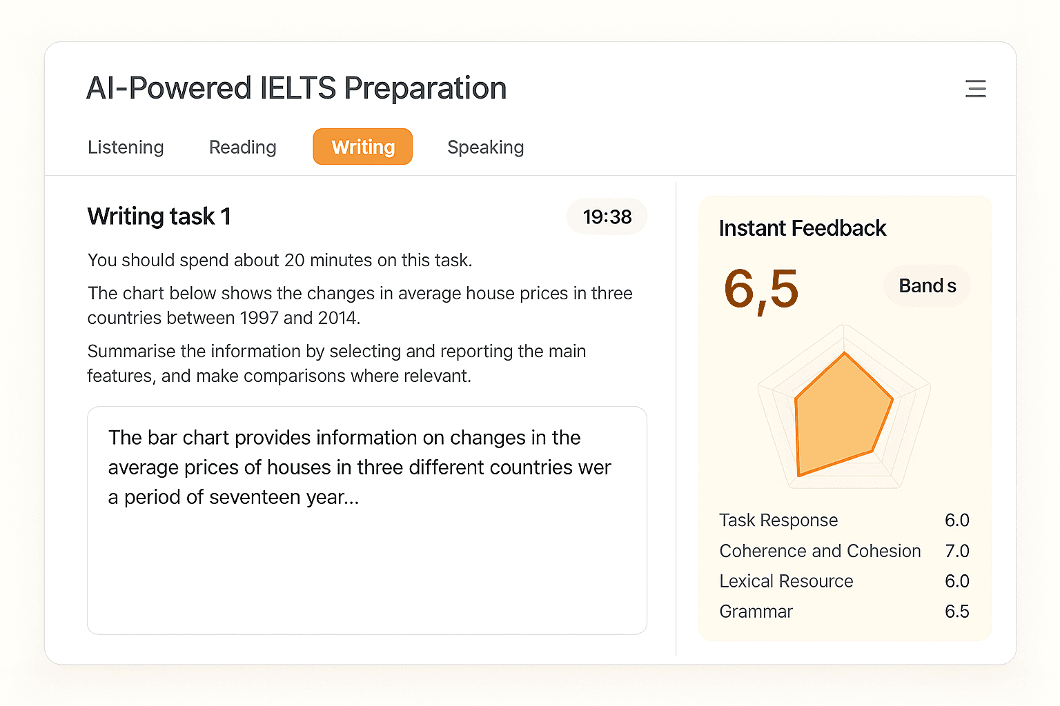 IELTS Exam Prep product screenshot